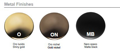 Pendelleuchte Baffo 725-Incanto-Italamp - Ausführungen